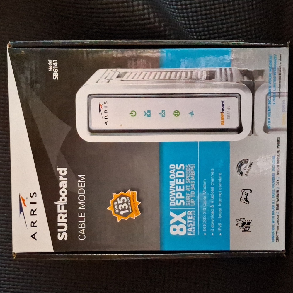 Arris SURFboard cable modem model 2B6141